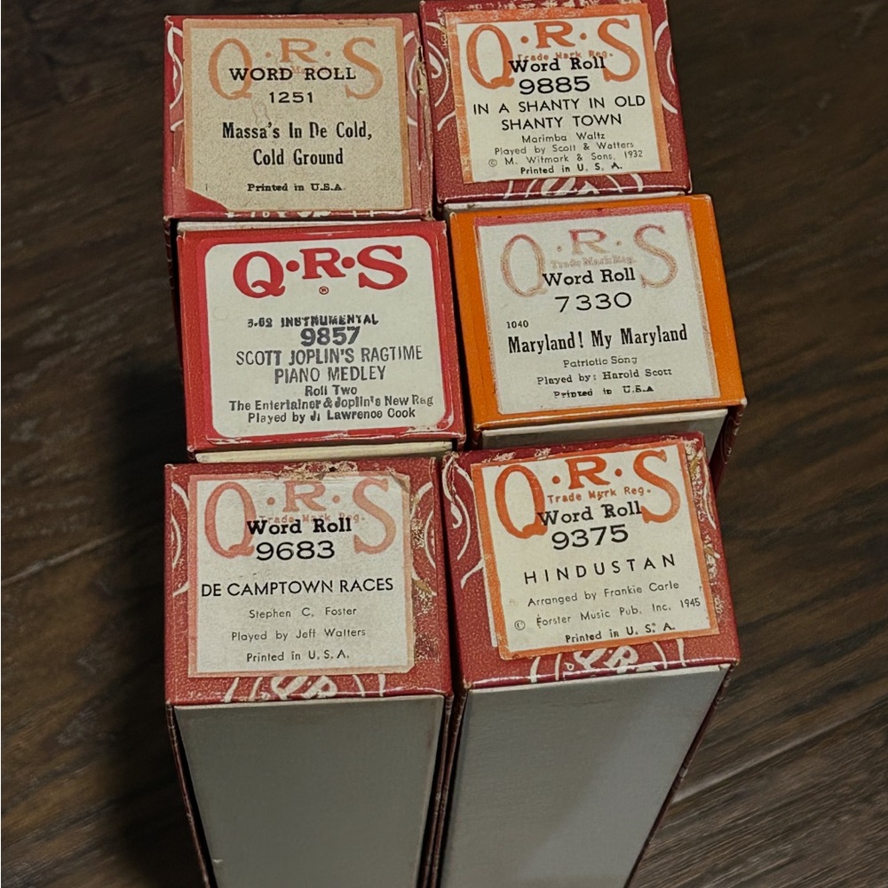 QRS Word Roll Collection